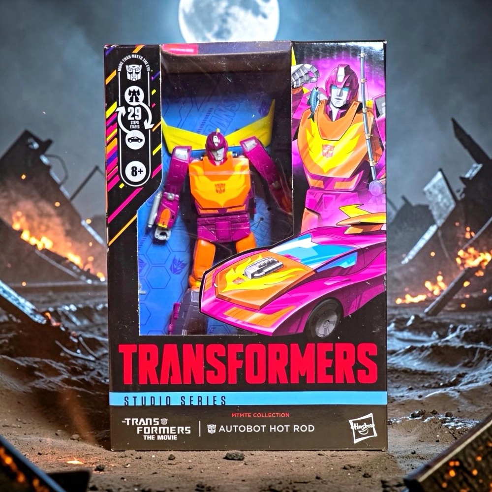 Hasbro Transformers Studio Series Autobot Hot Rod Voyager Class Action Figure